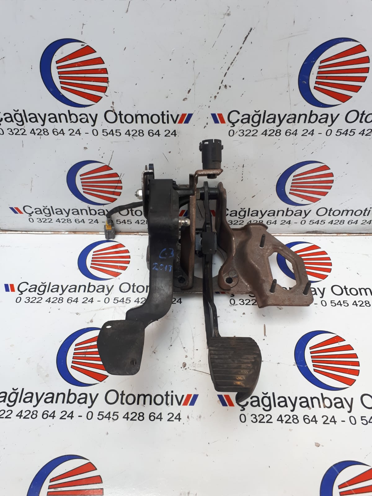 Citroen C3 2013 Debraj Pedal Seti